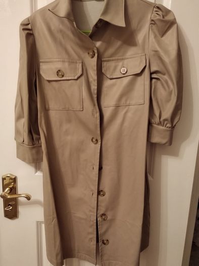 Button Front Shirt Dress