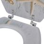 Toilet Seats with Lids 2 pcs MDF Sea Star Image 5
