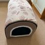Dog bed folds flat Image 4