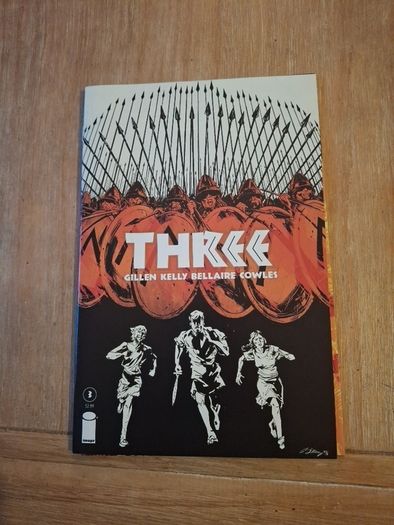 Image Comics Three 5 issue mini series Kieran Gillen