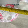 2 bonbon dish each is 25.00 euro Lead Crystal Ruby Flash Floral Dish Bowl Anna Hutte Asti Bleikristall Germany Image 5
