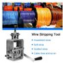 Electric Wire Stripper Manual Wire Stripping Tool Crank Copper Wire Stripper Machine with Electric Drill for 2-24mm Cable Image 3