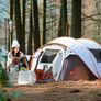 Kommot Super big size camping tent for 4-6 persons Instant Tent, 2/4/6 Person Pop Up Tent, Water Resistant Dome Tent, Easy Setup for Camping Hiking and Outdoor Image 10