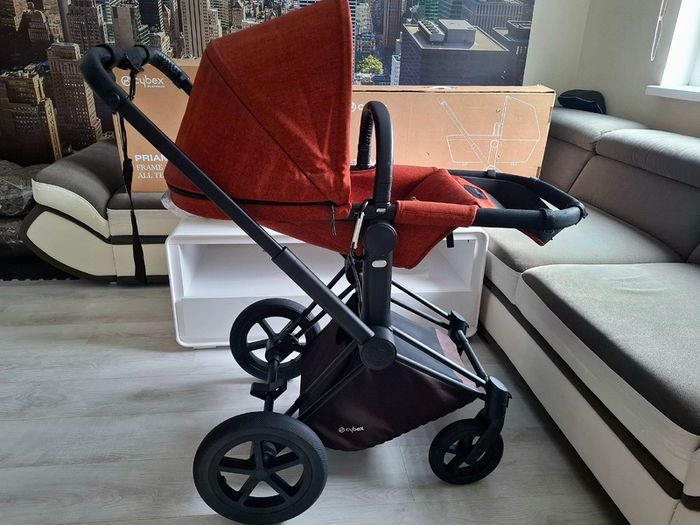 Cybex Priam 2-in-1 Light Seat - Autumn Gold Denim
