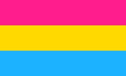 Pansexual Pride flag FREEPOST