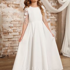 Communion / Flower Girl Dress Ivory