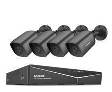 CCTV Complete System 4 Pcs Cameras and 1TB / 2TB  Hard Drive Installed