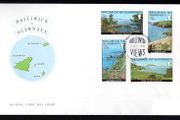 1976 Guernsey Views Commemorative Stamps Addressed First Day Cover (FDC)