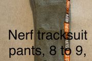 Nerf tracksuit pants, 8 to 9