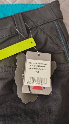 Terrax work trousers, Anthracite