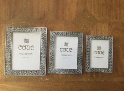 Celtic Design Photo Frames X 3 ( Reduced)
