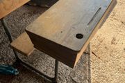 Antique school desk