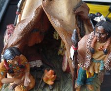 Academy Native American Camp Diorama