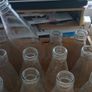 Vintage milk bottles Image 5