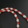 Delicate Freshwater Pearl and Rose Quartz Beads Necklace Image 3