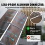 Awning Canopy 80" x 40", UPF 50+ Polycarbonate Entry Door Outdoor Window Awning Exterior, Front Door Overhang Awning for Sun Shutter, UV, Rain, Snow Protection, Hollow Sheet Image 2