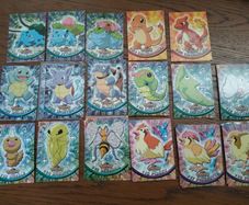 pokem topps blue edition