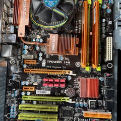 Socket 775 Qx9650 extreme cpu and mainboard