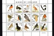 1999 Ireland Birds Definitive Stamps Issue with Phosphor Frames Mint Never Hinged (MNH)
