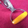 Vintage Whisk , Steel with Orange Bakelite Handle Image 6