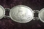 Vintage - 'London' -  Silver Bracelet