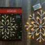 Warm White LED Light Snowflake Christmas Decoration Image 2