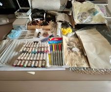 New 250 piece tattoo starter kit with 2 tattoo guns