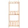 3-Tier Storage Racks 10 pcs 60x38x90 cm Solid Pinewood 150 kg Image 5