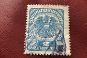 Old 1920 Austria stamp