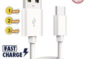 1M/2M/3M USB-C Lead For Samsung S9 S10+ S20+ Type C Charging Fast Charger Phone Cable Samsung
