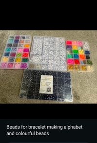 Beads for braclet making