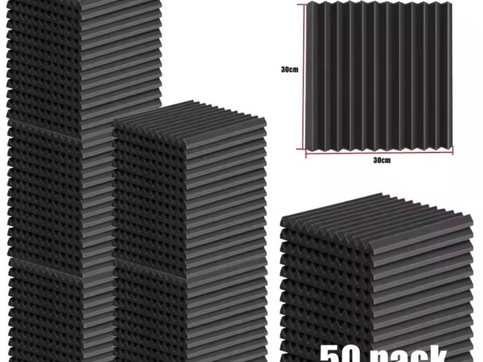 Acoustic panels - remove studio echo