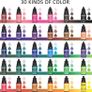 30 Colors Liquid Candle Dye Kit, DIY Candle Making Kit, Concentrated Liquid Oil-based Candle Dye, for Beeswax, Palm Wax, Gel Wax, Paraffin, Soy Wax, Coconut Wax, Candle Colour Dye - 10ml (FREE SHIPPING) Image 5