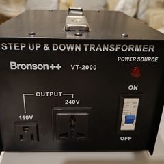 Bronson++ Bronson VT 500 Watt Transformer 110 Volt Converter Voltage Convert