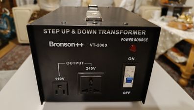 Bronson++ Bronson VT 500 Watt Transformer 110 Volt Converter Voltage Convert