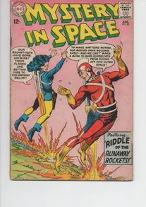 Great value only a tenner Mystery In Space #85 Riddle Of The Runaway Rockets 1963 Dc Silver Age Comic