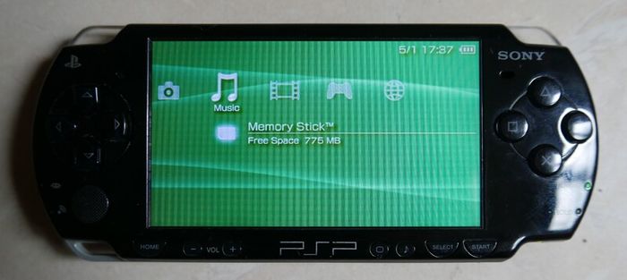 Sony PSP-3000 Black Console Tested Working