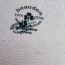 "Vintage Arklow Ireland Brendan Erin Stone Wild Flowers 8162" Chop Plate Image 6