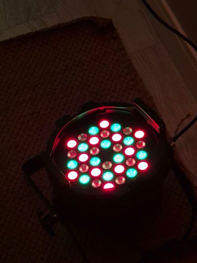 4 SLP-FX Professional RGB LED Par Can DJ Stage Light