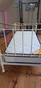 Victorian cast iron bed