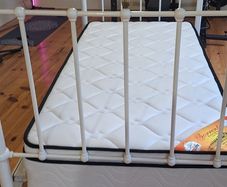 Victorian cast iron bed