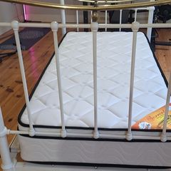 Victorian cast iron bed