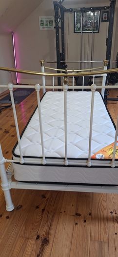 Victorian cast iron bed