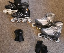 Roller Blades 2x Pairs