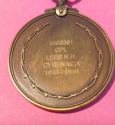 Lybia Border Service Medal 1948-49