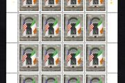 2011 Ireland 50th Anniversary of the American Chamber of Commemorative Stamp Sheetlet Plate 1A1A1A1A Mint Never Hinged (MNH)
