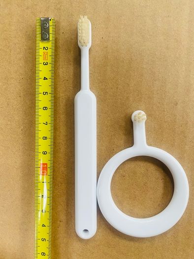 200 Sets - Kids Bamboo Toothbrush And Infant Ring - 100% Natural