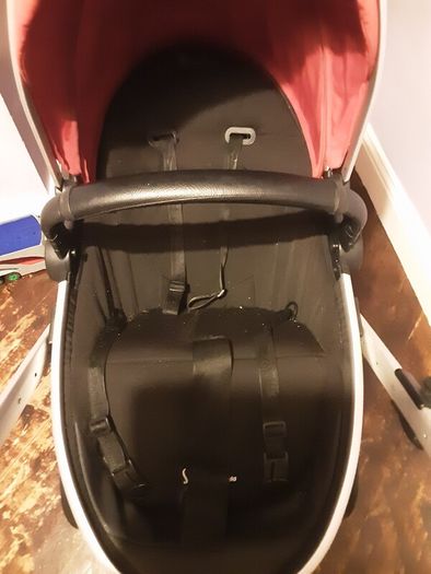 Red silver cross pram/buggy immaculate condition