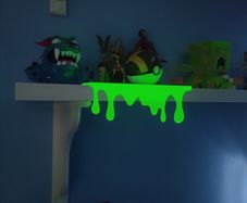 Slime Drip Bookshelf Decor  Blood Drip Bookshelf Decor  Shelf Drip  Goosebumps Monster Blood Drip  Horror Room Decor