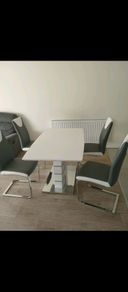 Table and chairs